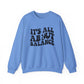 'It's All About Balance' Mental Health Crewneck Sweatshirt