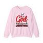 Just a Girl Who Loves Christmas Crewneck Sweatshirt