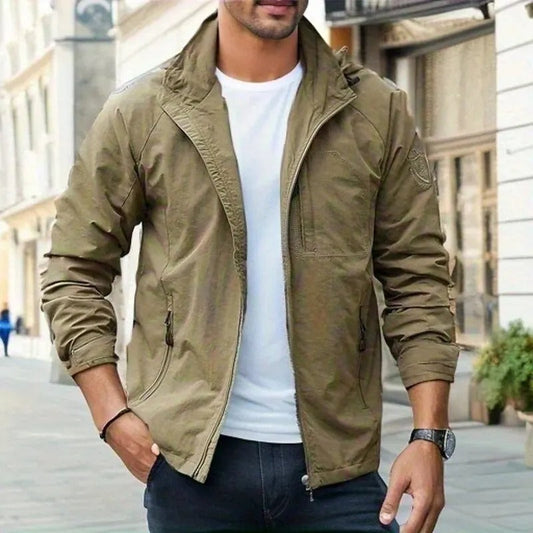 Eric | Men’s Casual Long Sleeve Street Jacket - Samberule