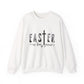 Easter Is for Jesus Faith Crewneck Sweatshirt