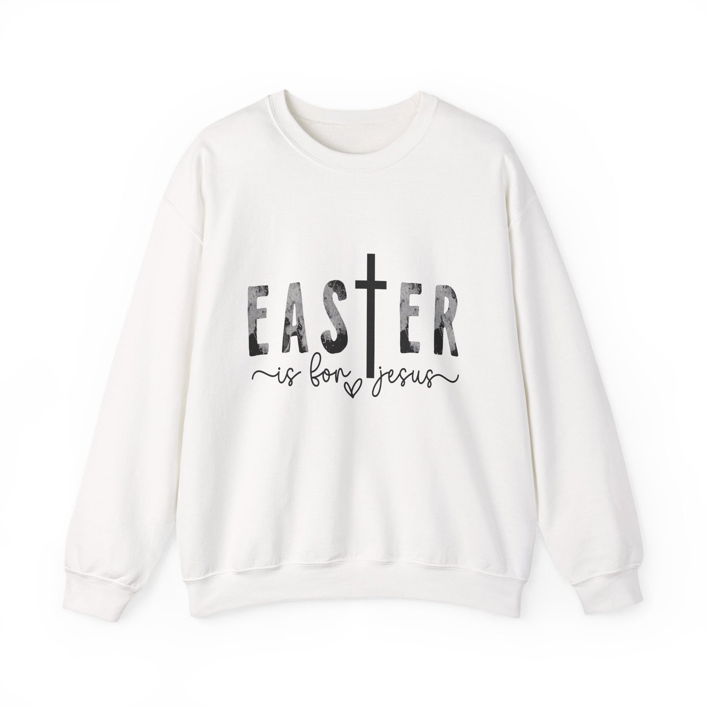 Easter Is for Jesus Faith Crewneck Sweatshirt