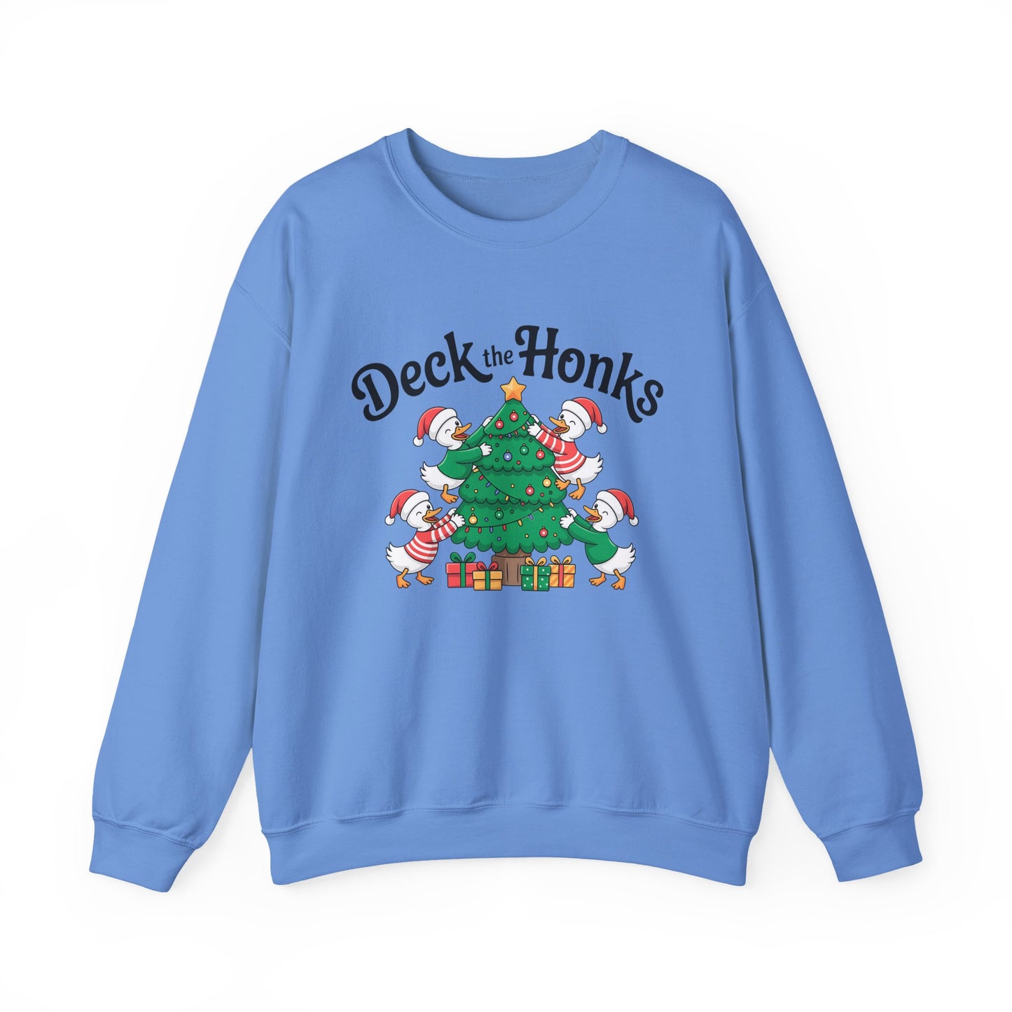 Deck the Honks Christmas Crewneck Sweatshirt