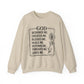 Inspirational God Faith Crewneck Sweatshirt