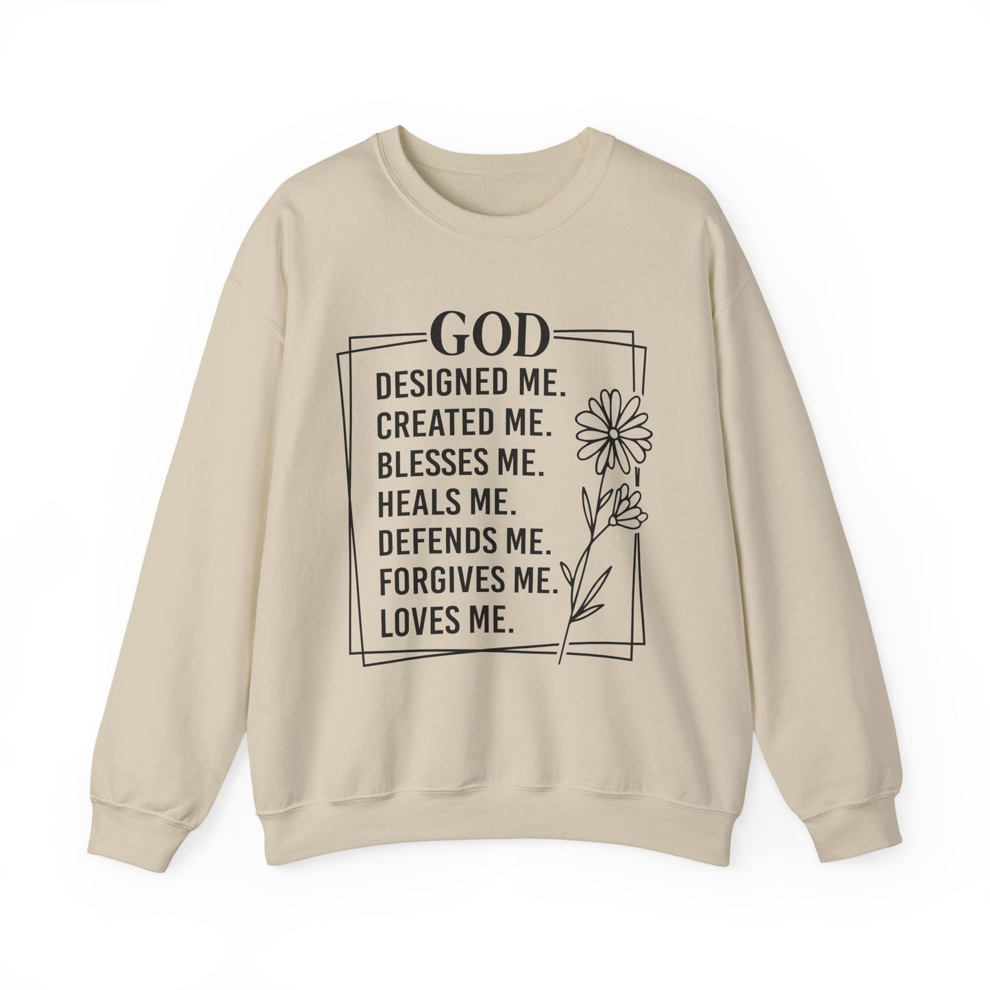 Inspirational God Faith Crewneck Sweatshirt