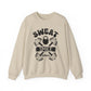 Sweat, Smile, Repeat Gym Crewneck Sweatshirt