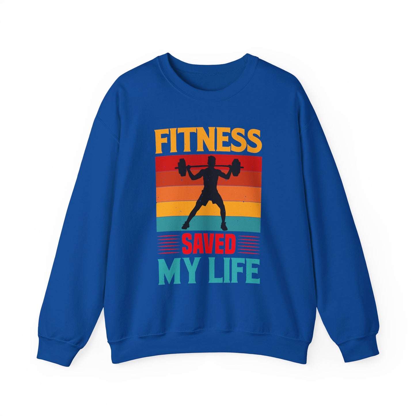 Fitness Saved My Life Gym Crewneck Sweatshirt