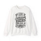 Sarcastic Sarcasm Crewneck Sweatshirt