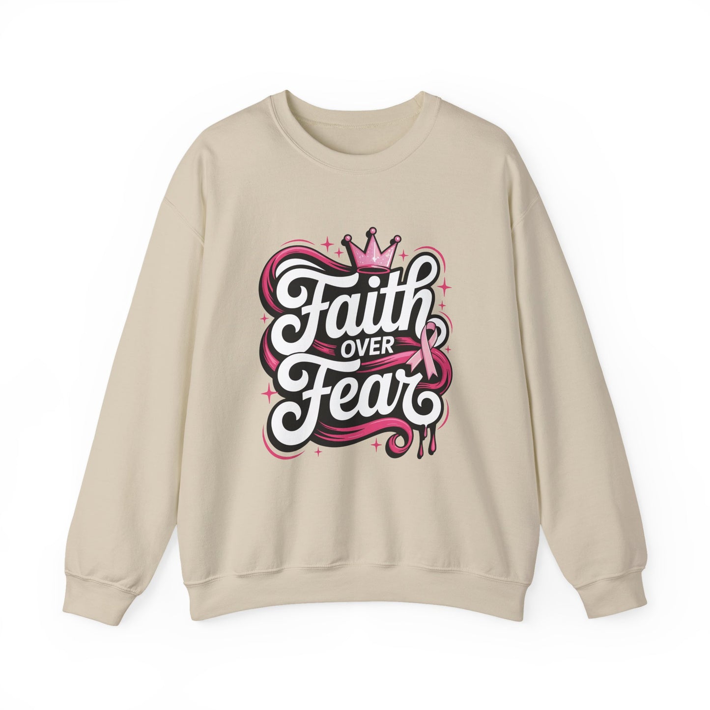 "Faith Over Fear" Faith Crewneck Sweatshirt