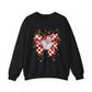 Santa Valentine’s Christmas Crewneck Sweatshirt