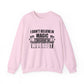 I Don't Believe In Magic Believe In Workout Gym Crewneck Sweatshirt