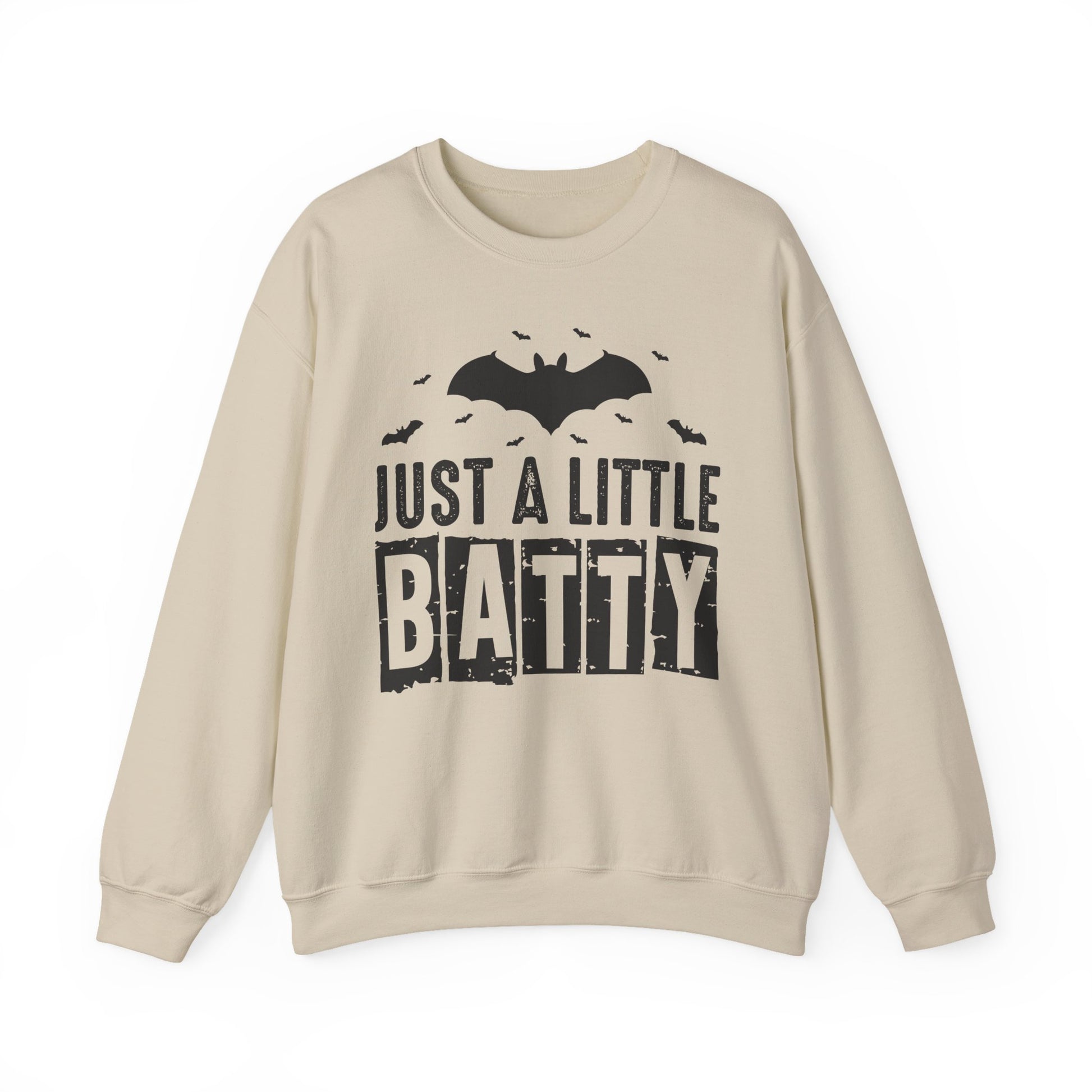 Just a Little Batty Halloween Crewneck Sweatshirt - Samberule