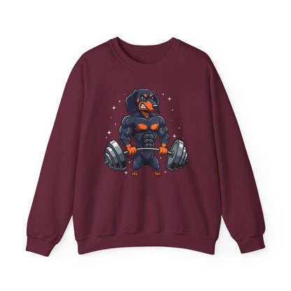 Muscle Dog Gym Crewneck Sweatshirt