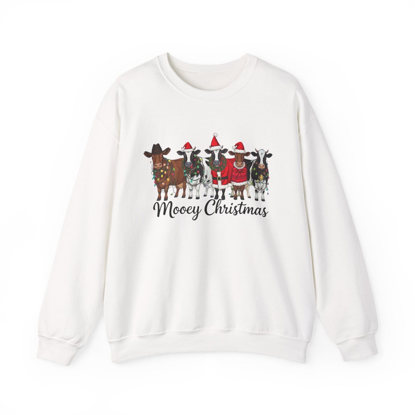 Mooey Christmas Crewneck Sweatshirt - Samberule