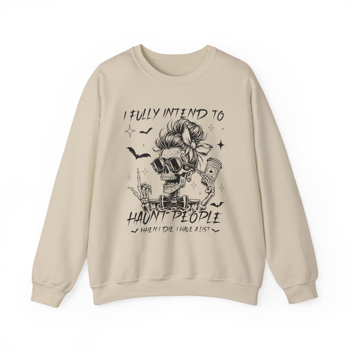 Sarcastic Funny Halloween Crewneck Sweatshirt - Samberule
