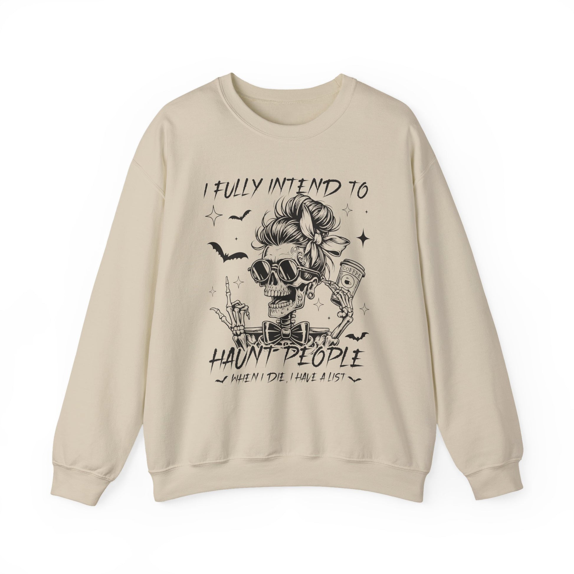 Sarcastic Funny Halloween Crewneck Sweatshirt - Samberule