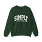 Simply Blessed Faith Crewneck Sweatshirt