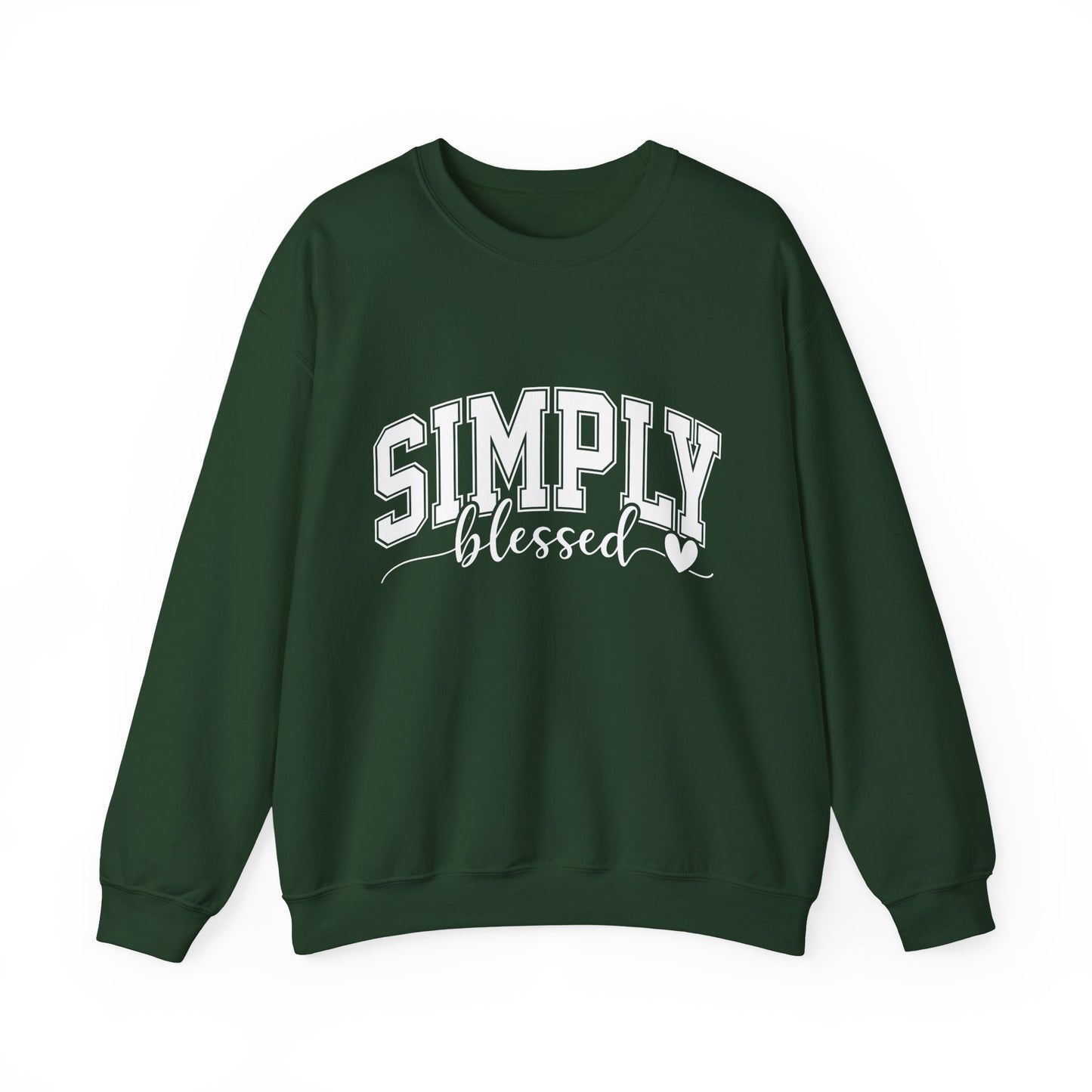 Simply Blessed Faith Crewneck Sweatshirt