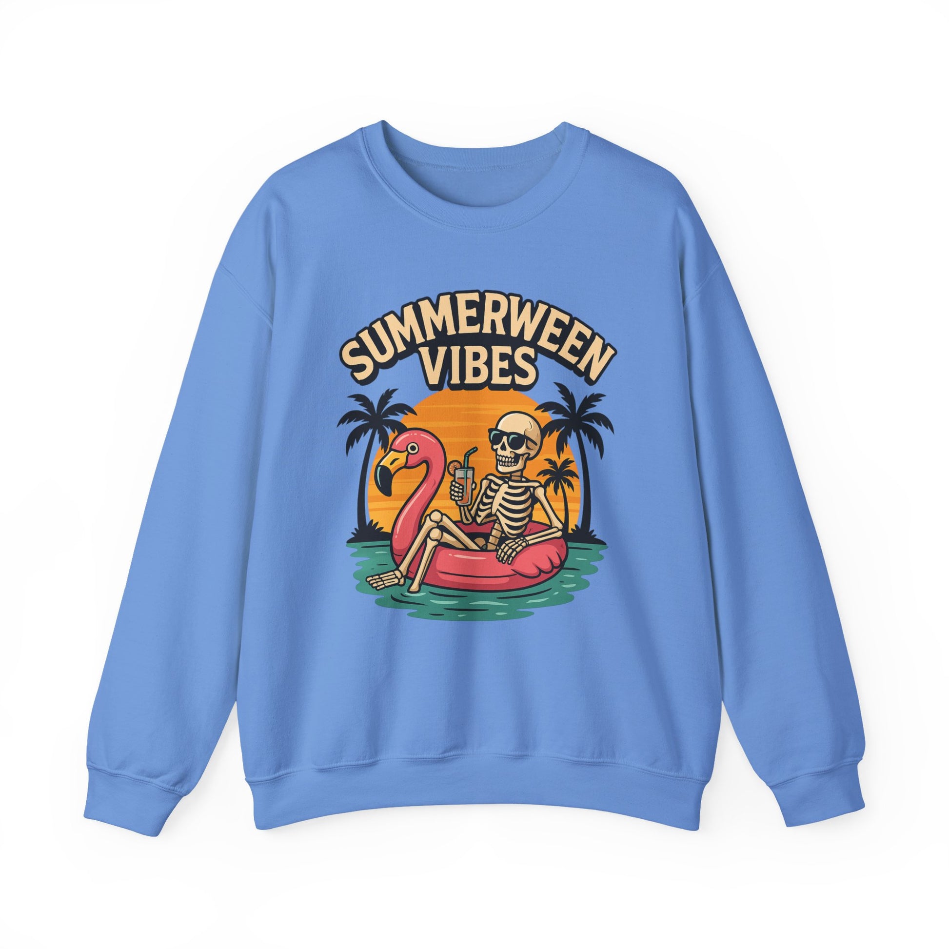 Summerween Vibes Halloween Crewneck Sweatshirt - Samberule