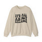 'It's All About Balance' Mental Health Crewneck Sweatshirt