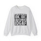 Casual Statement Sarcasm Crewneck Sweatshirt