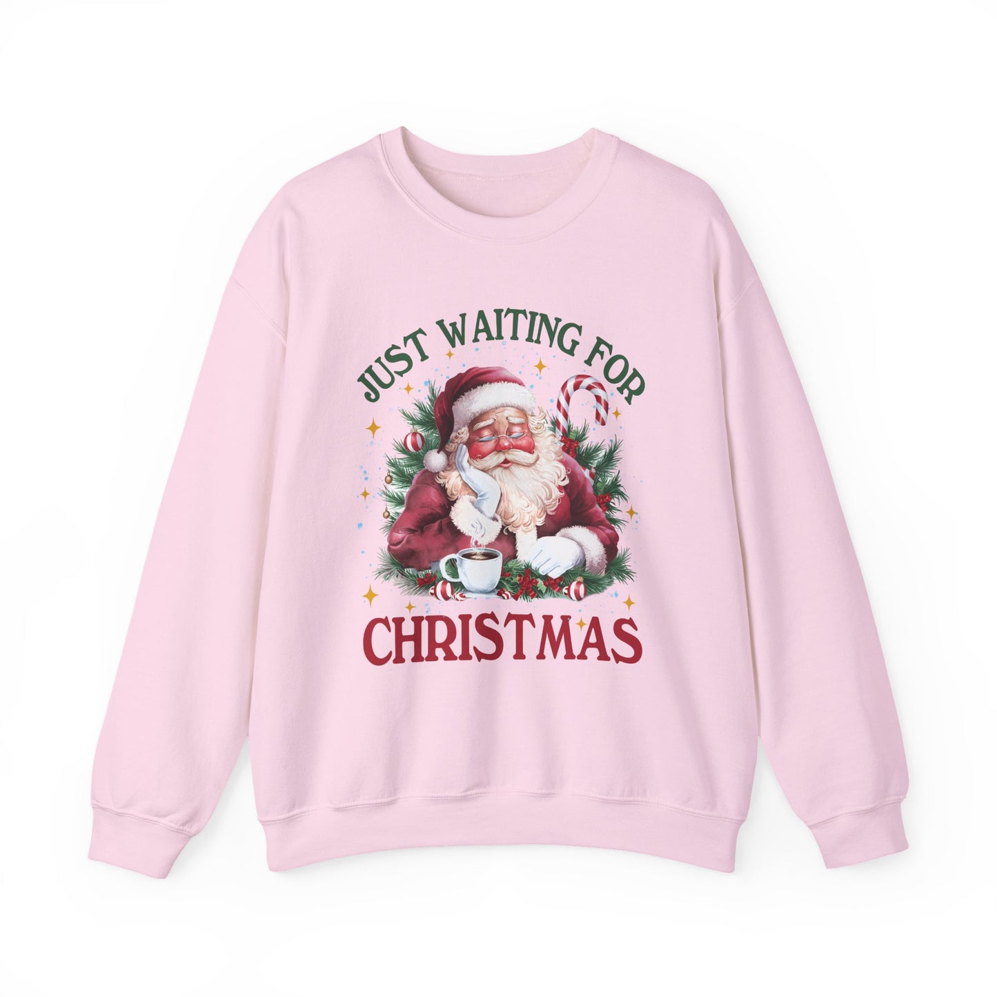 Just Waiting for Christmas Crewneck Sweatshirt