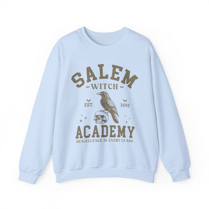Salem Witch Academy Halloween Crewneck Sweatshirt - Samberule