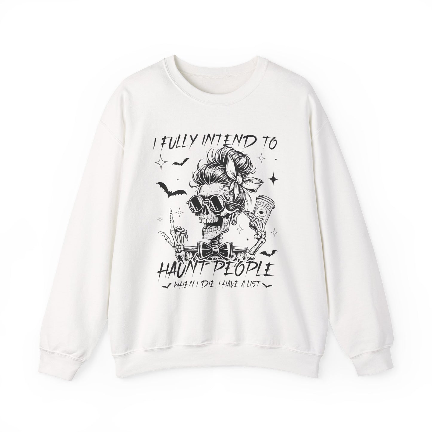 Sarcastic Funny Halloween Crewneck Sweatshirt - Samberule