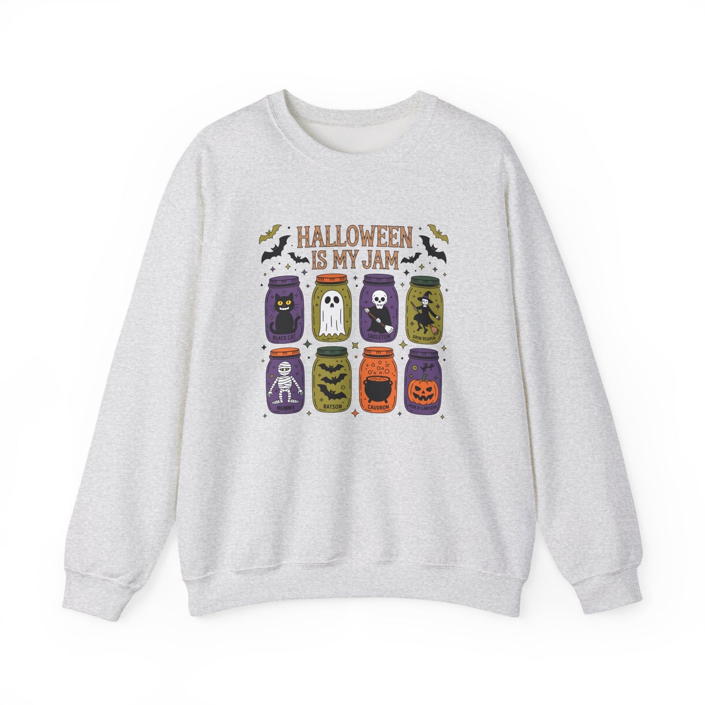 Halloween Is My Jam Halloween Crewneck Sweatshirt - Samberule