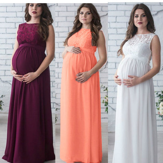 Kathleen - Maternity Maxi Dress - Samberule