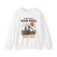 Train Wreck Halloween Crewneck Sweatshirt - Samberule