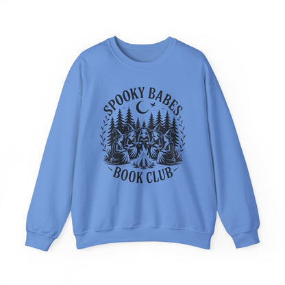 Spooky Babes Book Club Halloween Crewneck Sweatshirt - Samberule