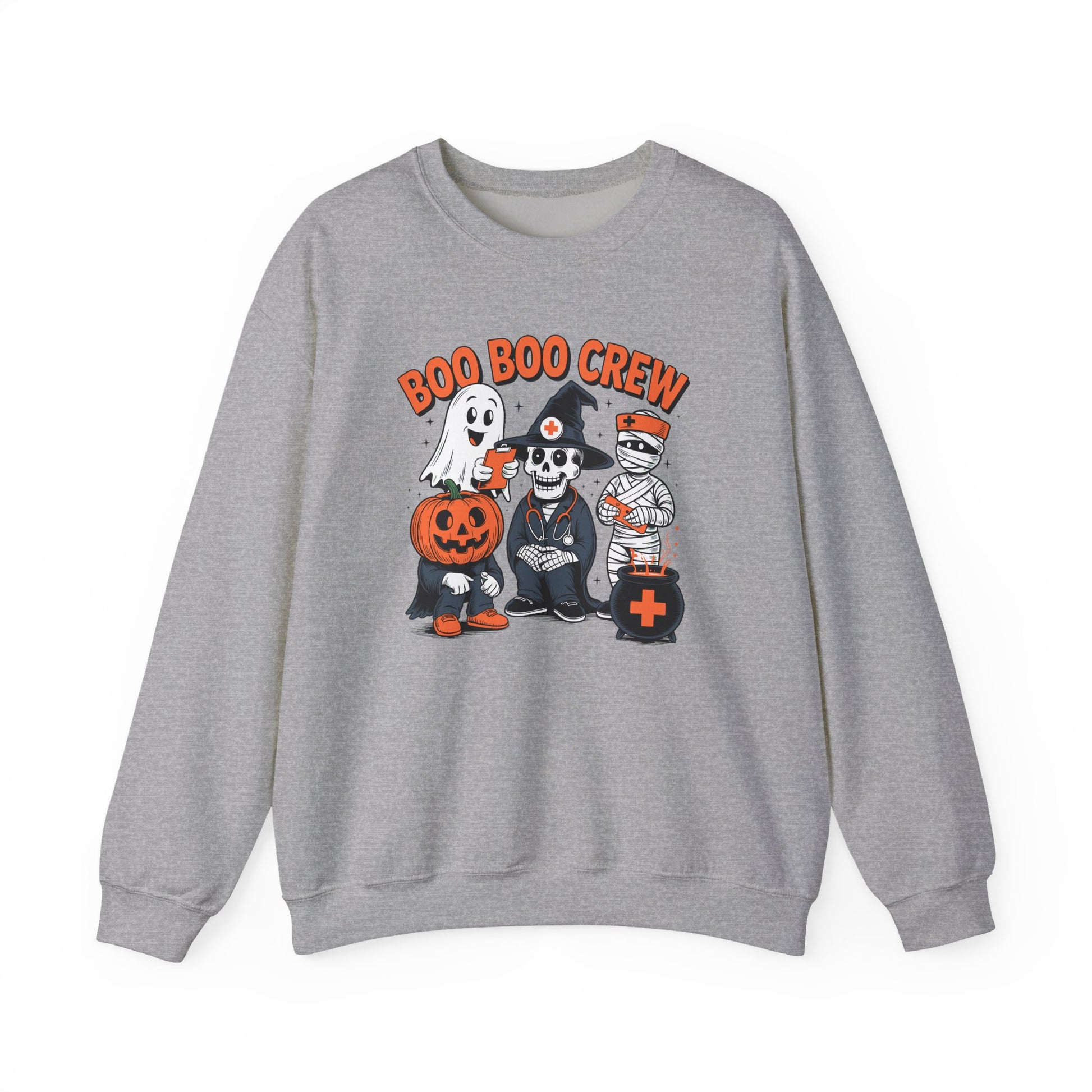 Boo Boo Crew Halloween Crewneck Sweatshirt - Samberule
