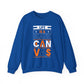 Life is a Blank Canvas Motivational Crewneck Sweatshirt