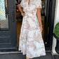 Nova - Toile Print Maxi Dress - Samberule