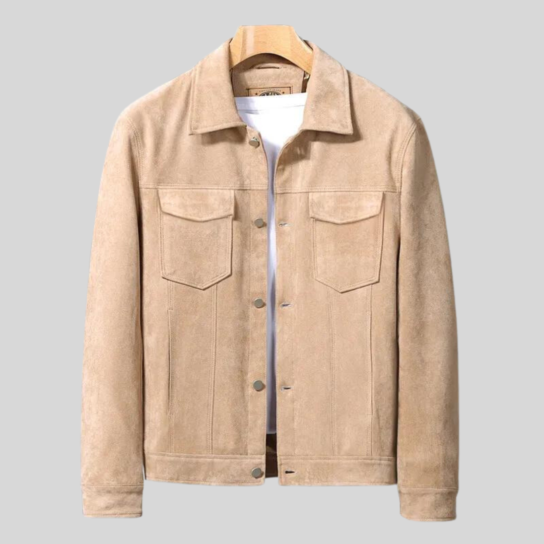 Vincent Suede Leather Jacket