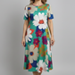 Amelie – Flowy Boho Dress - Samberule