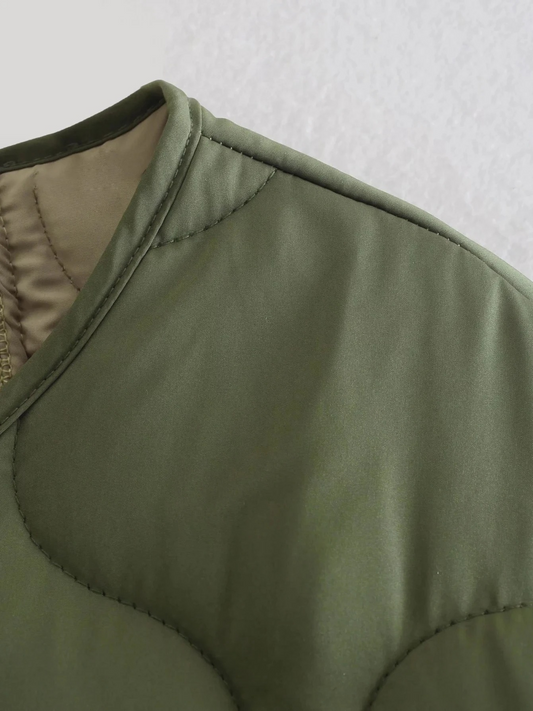 Olivia | Women's Jacket – Oversized Quilted Warmth