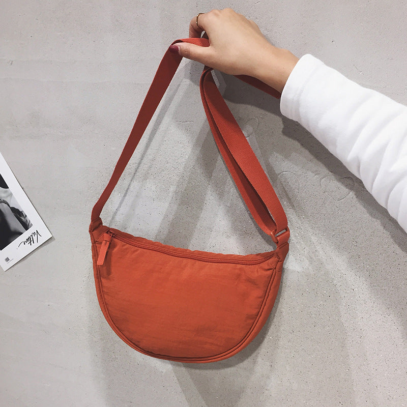 Nevaeh - Crescent Crossbody Bag - Samberule