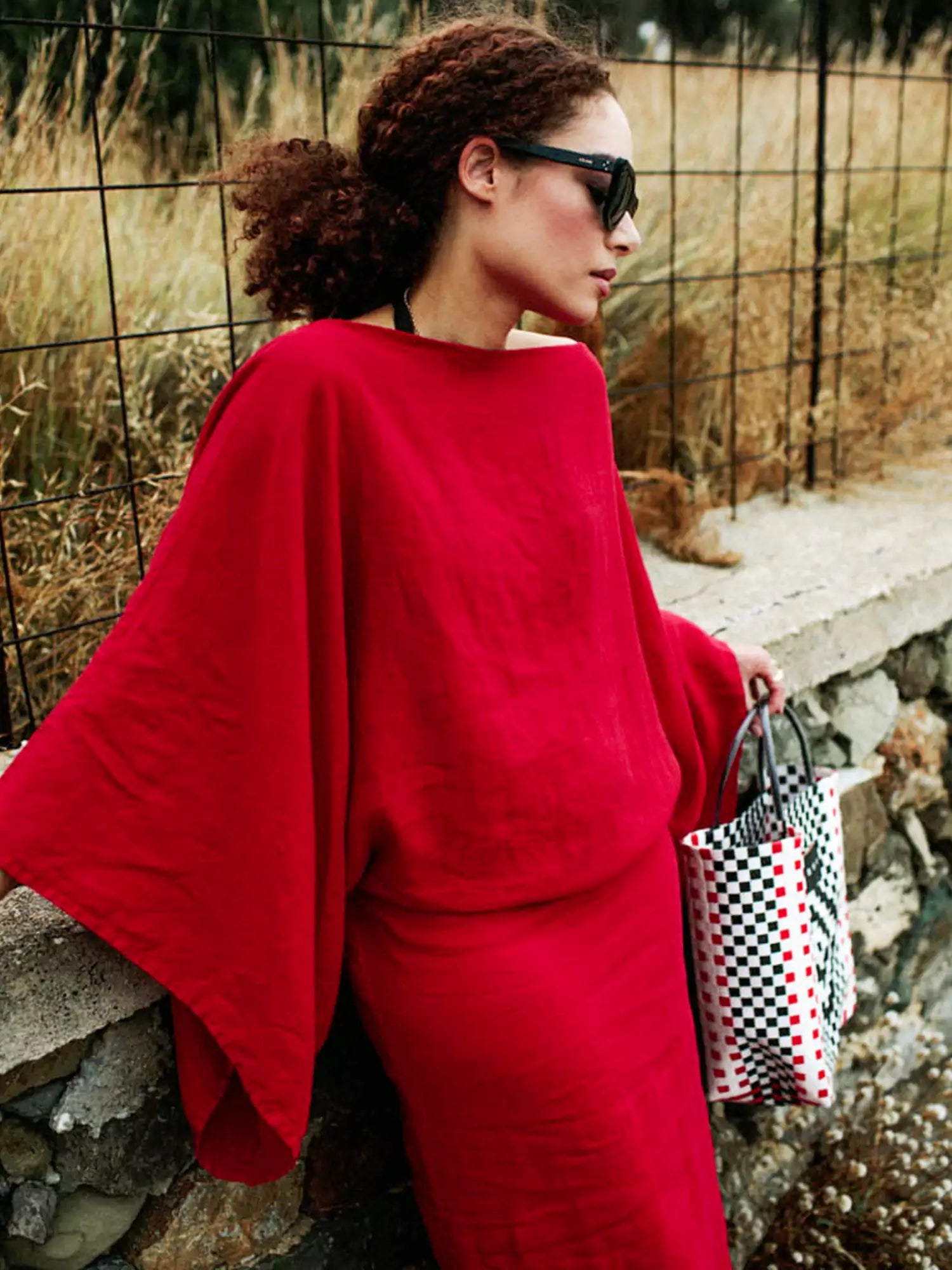Gianna - Kimono Midi Dress - Samberule