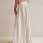 Casual Fashion Halter Neck Striped Maxi Dress