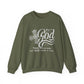 "God Made a Way" Faith Crewneck Sweatshirt
