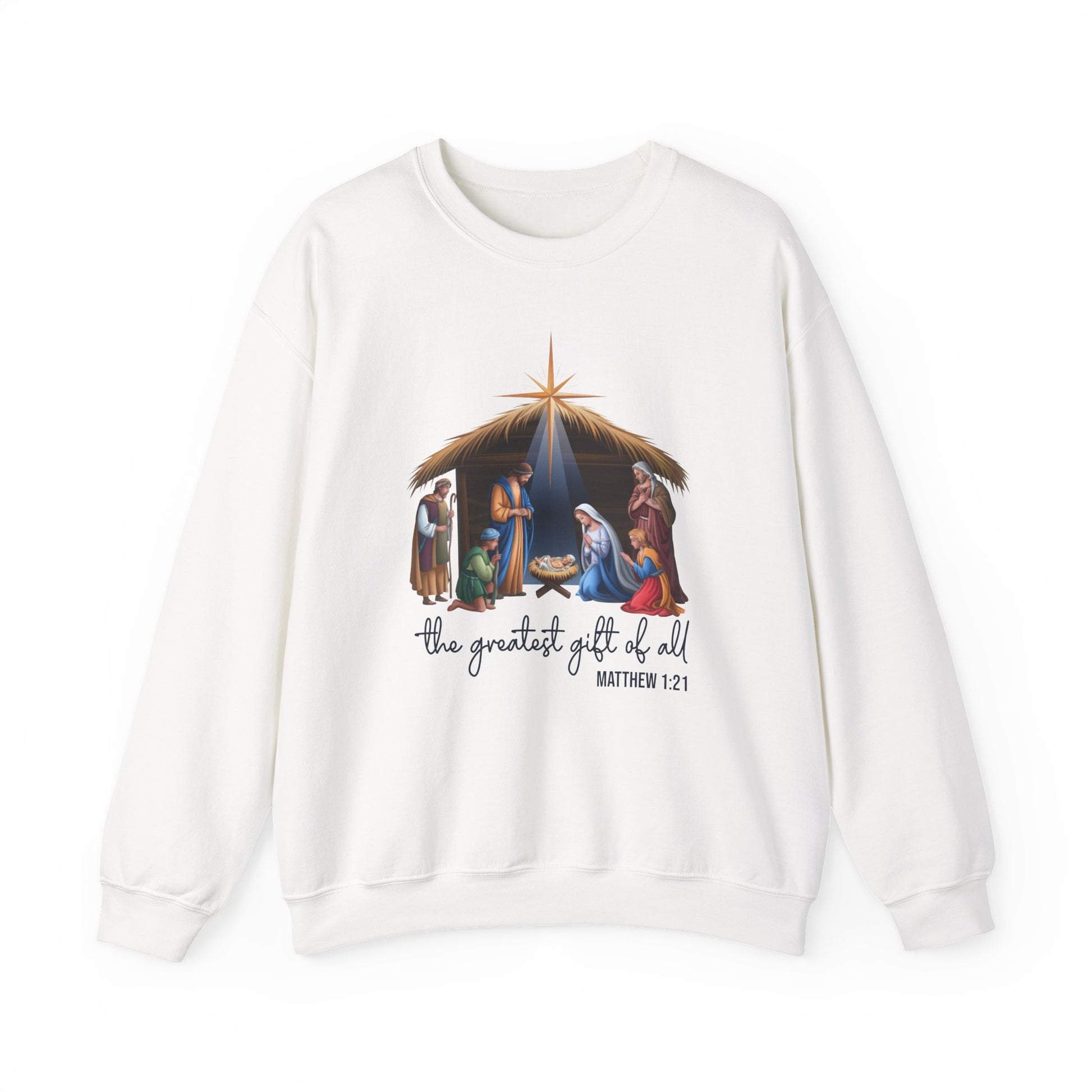 The Greatest Gift Of All Christmas Crewneck Sweatshirt - Samberule