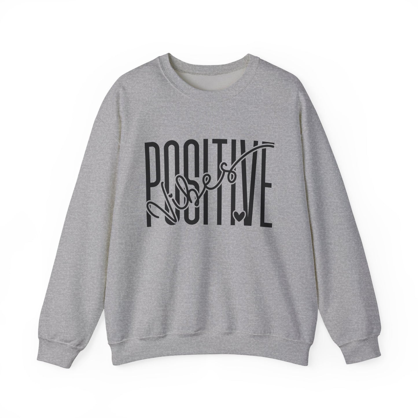 Positive Vibes Mental Health Crewneck Sweatshirt