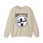 Born To Be Fit Gym Crewneck Sweatshirt