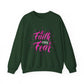 "Faith Over Fear" Faith Crewneck Sweatshirt