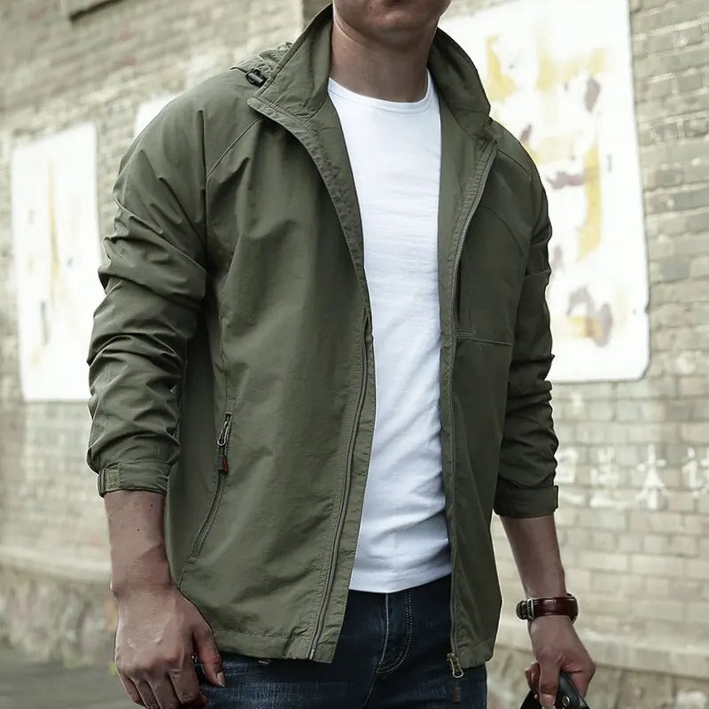 Eric | Men’s Casual Long Sleeve Street Jacket - Samberule