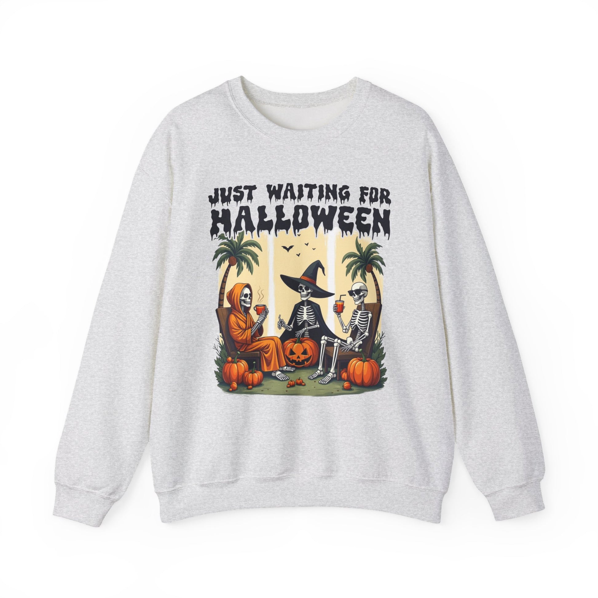Just Waiting for Halloween Crewneck Sweatshirt - Samberule