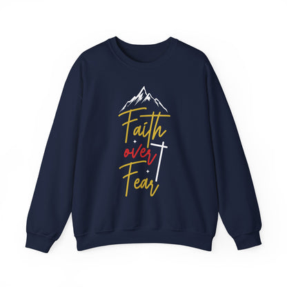 "Faith over Fear" Faith Crewneck Sweatshirt