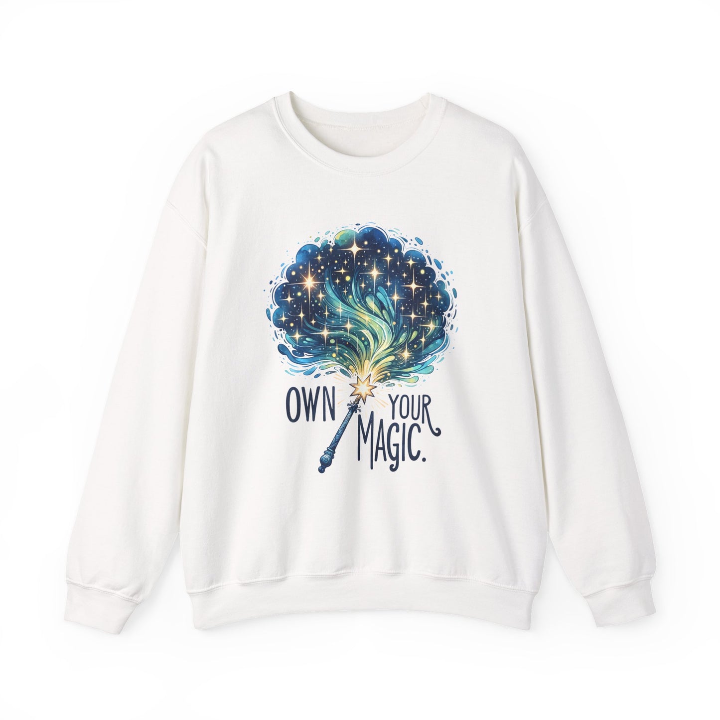 Own Your Magic Motivational Crewneck Sweatshirt