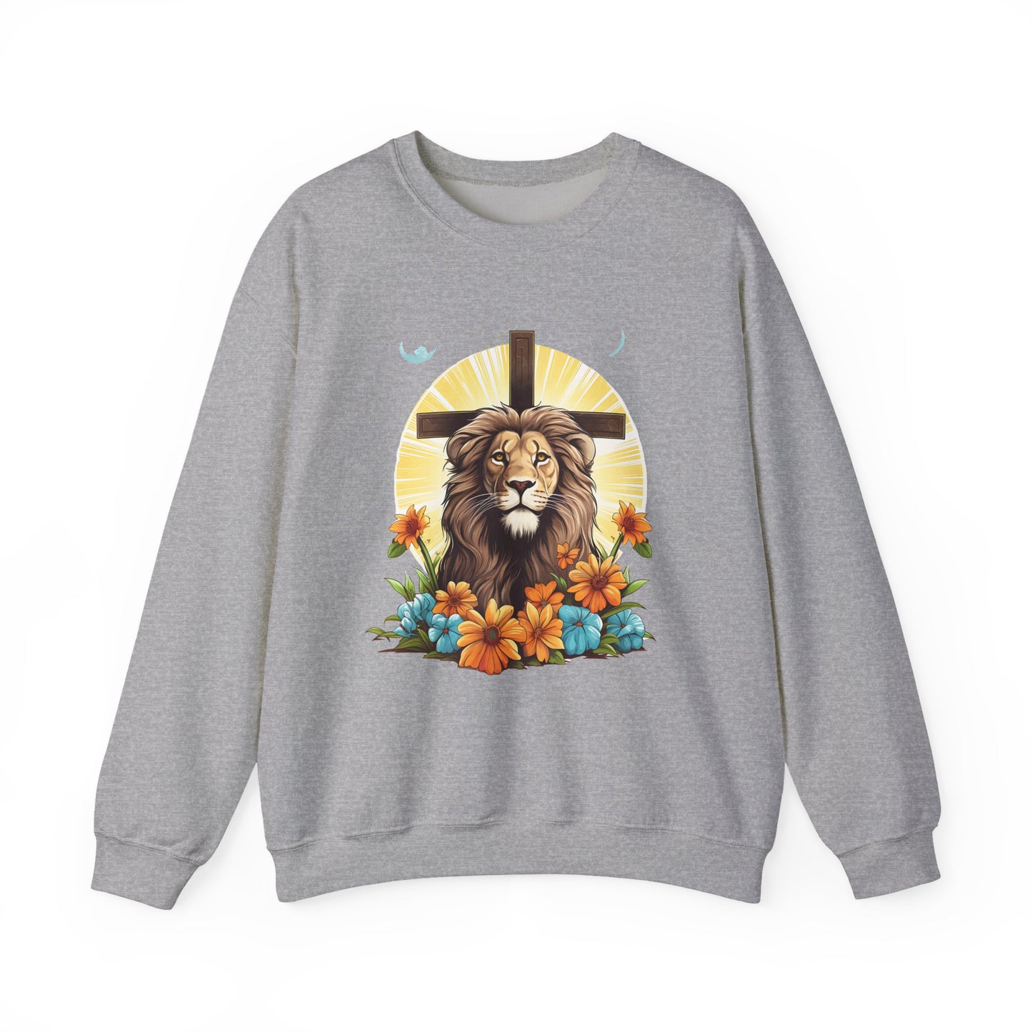 Inspired Lion Faith Crewneck Sweatshirt